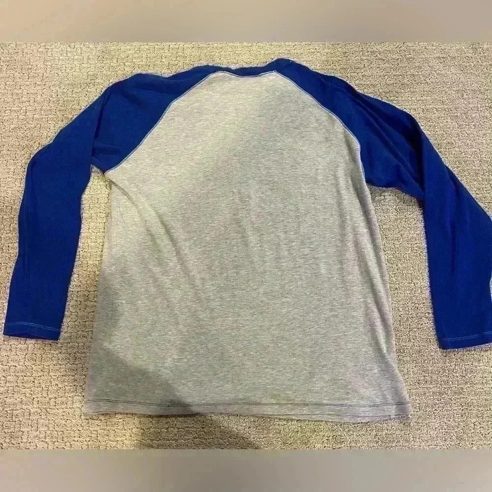 Kansas Jayhawks Concepts sports sleepwear shirt Men‎ size XL color Blue and Gray - Picture 6 of 6
